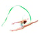 Kids Artistic Gymnastics Ribbon Wand Set 4M Satin Dance Streamers for Ballet, Training & Play
