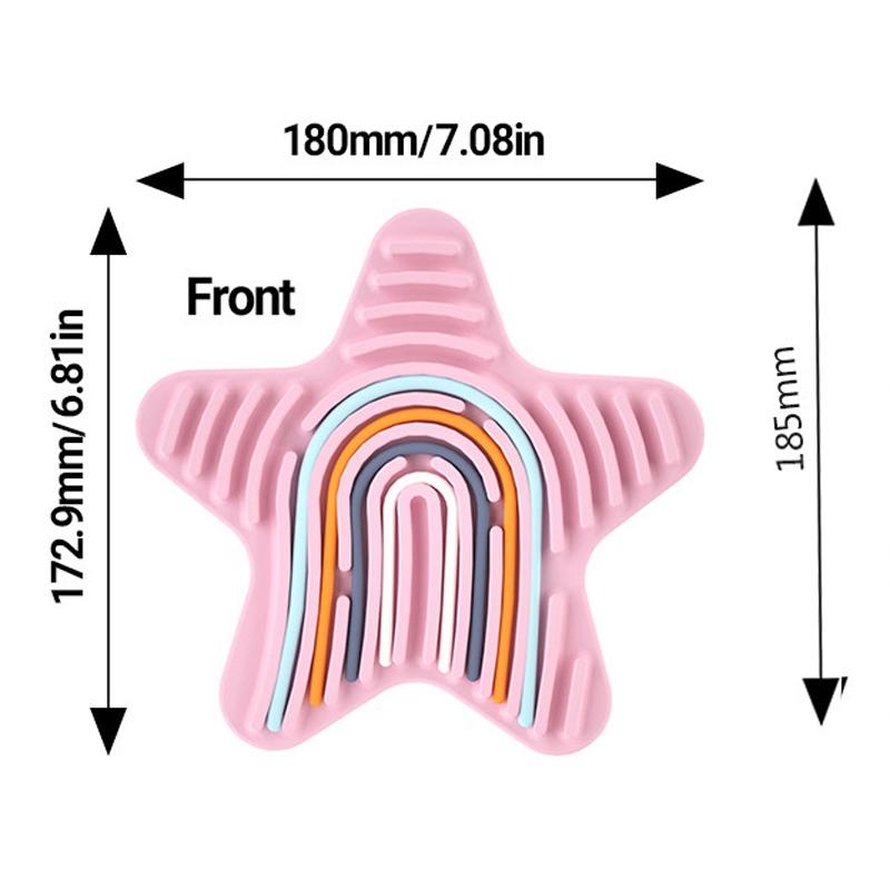 CalmStars Sensory Activity Board for Kids & Adults Silicone Sensory Toy Stress Relief Puzzle