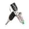 12mm Electronic Lock Switch Metal Key Knob Lock for Toy Cabinets, Control Panels & DIY Projects
