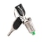 12mm Electronic Lock Switch Metal Key Knob Lock for Toy Cabinets, Control Panels & DIY Projects