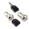 12mm Electronic Lock Switch Metal Key Knob Lock for Toy Cabinets, Control Panels & DIY Projects