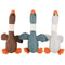 Squeaky Wild Goose Plush Dog Toy for Aggressive Chewers and Dental Play