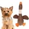 Squeaky Wild Goose Plush Dog Toy for Aggressive Chewers and Dental Play