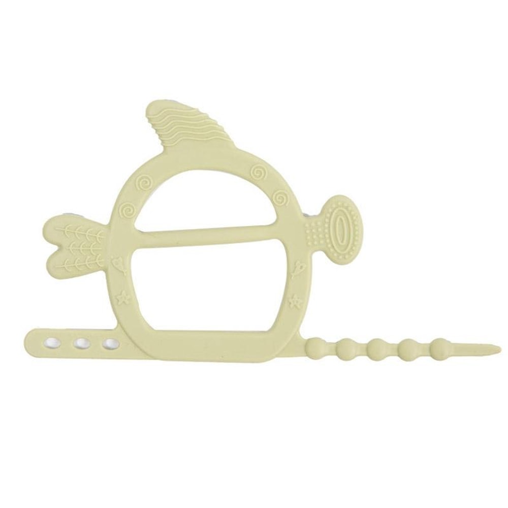 Gentle Silicone Baby Teether Stick for Teething Relief Safe BPA-Free Molar Chew Toy