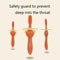Nano Silver Baby Teething Toothbrush & Silicone Teether with Safety Guard