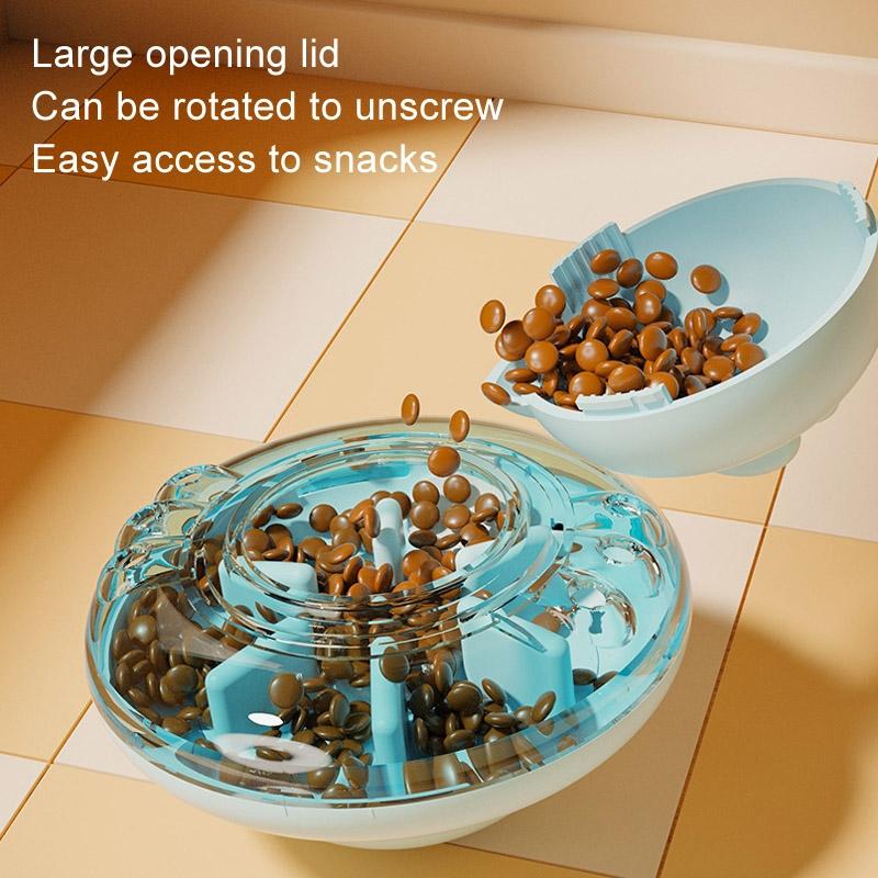 Interactive Treat Dispensing Puzzle Toy for Dogs & Cats Adjustable Pet Feeding Ball