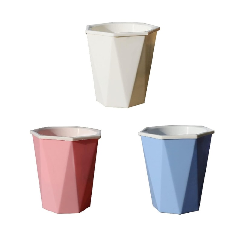 Diamond Self Watering Planter Pot for Indoor Plants and Home Garden Decor