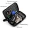 Leather Key Holder Wallet Large Capacity Zip Key Case Card Organizer 2
