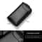 Leather Key Holder Wallet Large Capacity Zip Key Case Card Organizer 3