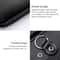 Leather Key Holder Wallet Large Capacity Zip Key Case Card Organizer 5