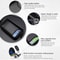 Leather Key Holder Wallet Large Capacity Zip Key Case Card Organizer 6