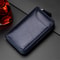 Leather Key Holder Wallet Large Capacity Zip Key Case Card Organizer 8