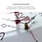 Silent Cow Swing Acrylic Wall Clock For Home Office Bedroom Decor 3