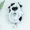 Silent Cow Swing Acrylic Wall Clock For Home Office Bedroom Decor 2
