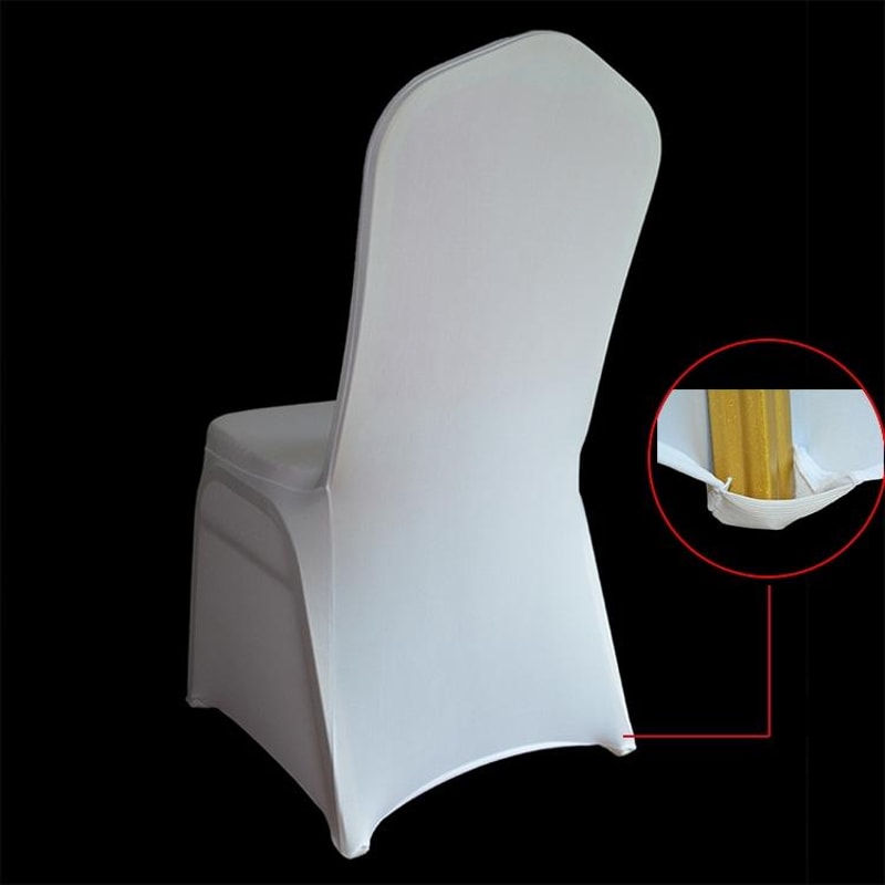 Elegant Stretch Spandex Chair Cover for Weddings, Banquets & Dining Events