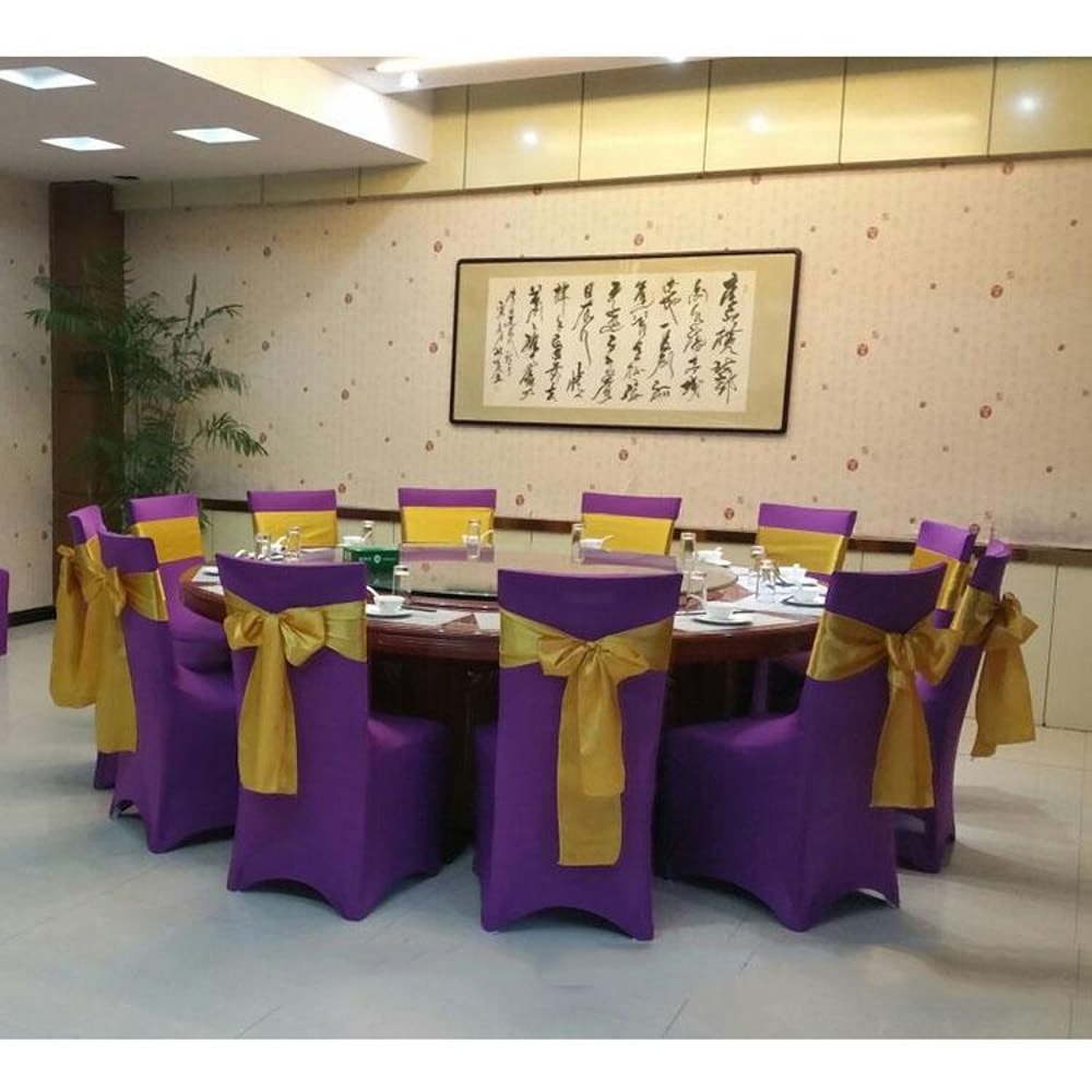 Elegant Stretch Spandex Chair Cover for Weddings, Banquets & Dining Events