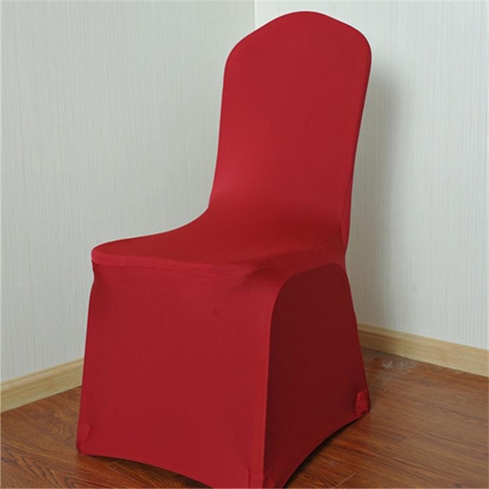 Elegant Stretch Spandex Chair Cover for Weddings, Banquets & Dining Events