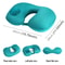ComfortPress AutoInflating Travel Neck Pillow For Airplane Car Office Support 2