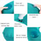 ComfortPress AutoInflating Travel Neck Pillow For Airplane Car Office Support 4