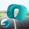 ComfortPress AutoInflating Travel Neck Pillow For Airplane Car Office Support 8