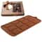 12Cavity Silicone Chocolate Mold For DIY Candy And Homemade Chocolate Making 2
