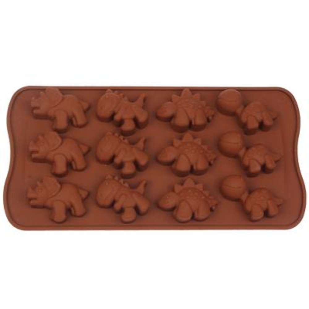 12-Cavity Silicone Chocolate Mold for DIY Candy and Homemade Chocolate Making