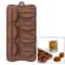 12-Cavity Silicone Chocolate Mold for DIY Candy and Homemade Chocolate Making