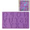 12-Cavity Silicone Chocolate Mold for DIY Candy and Homemade Chocolate Making