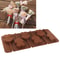 12-Cavity Silicone Chocolate Mold for DIY Candy and Homemade Chocolate Making