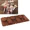 12-Cavity Silicone Chocolate Mold for DIY Candy and Homemade Chocolate Making