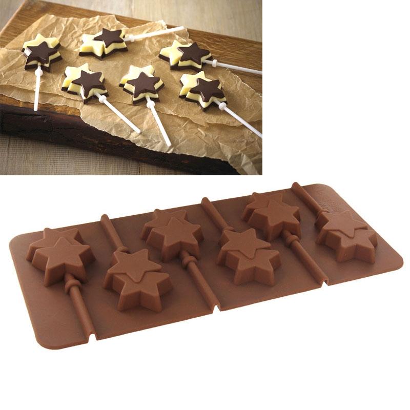 12-Cavity Silicone Chocolate Mold for DIY Candy and Homemade Chocolate Making