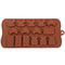 12-Cavity Silicone Chocolate Mold for DIY Candy and Homemade Chocolate Making