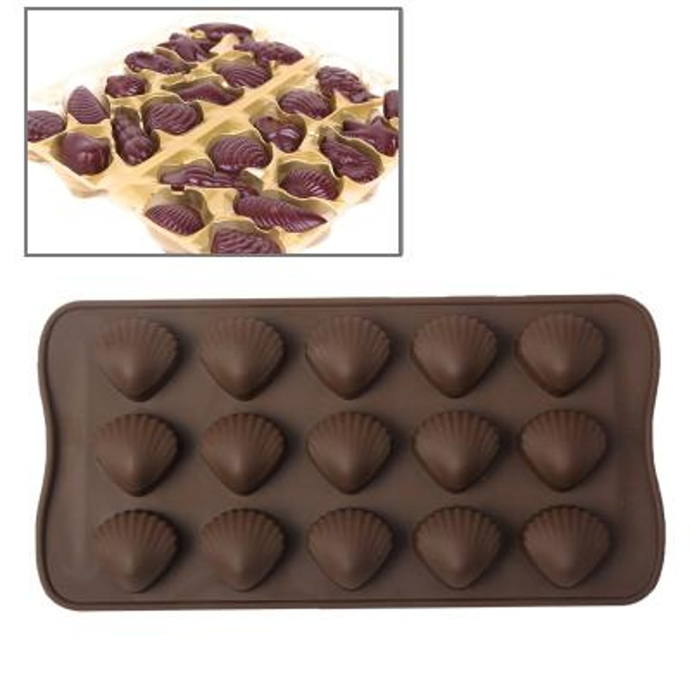 12-Cavity Silicone Chocolate Mold for DIY Candy and Homemade Chocolate Making