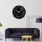 Math Genius Acrylic Wall Clock Silent Modern Mathematical Formula Decor