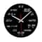 Math Genius Acrylic Wall Clock Silent Modern Mathematical Formula Decor