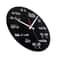 Math Genius Acrylic Wall Clock Silent Modern Mathematical Formula Decor
