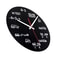 Math Genius Acrylic Wall Clock Silent Modern Mathematical Formula Decor
