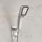 Premium Space Aluminum Adjustable Shower Head Holder No Drill Adhesive Wall Mount Bracket 2
