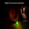 GlowGuard Red LED Dog Collar Light Waterproof Safety Pendant