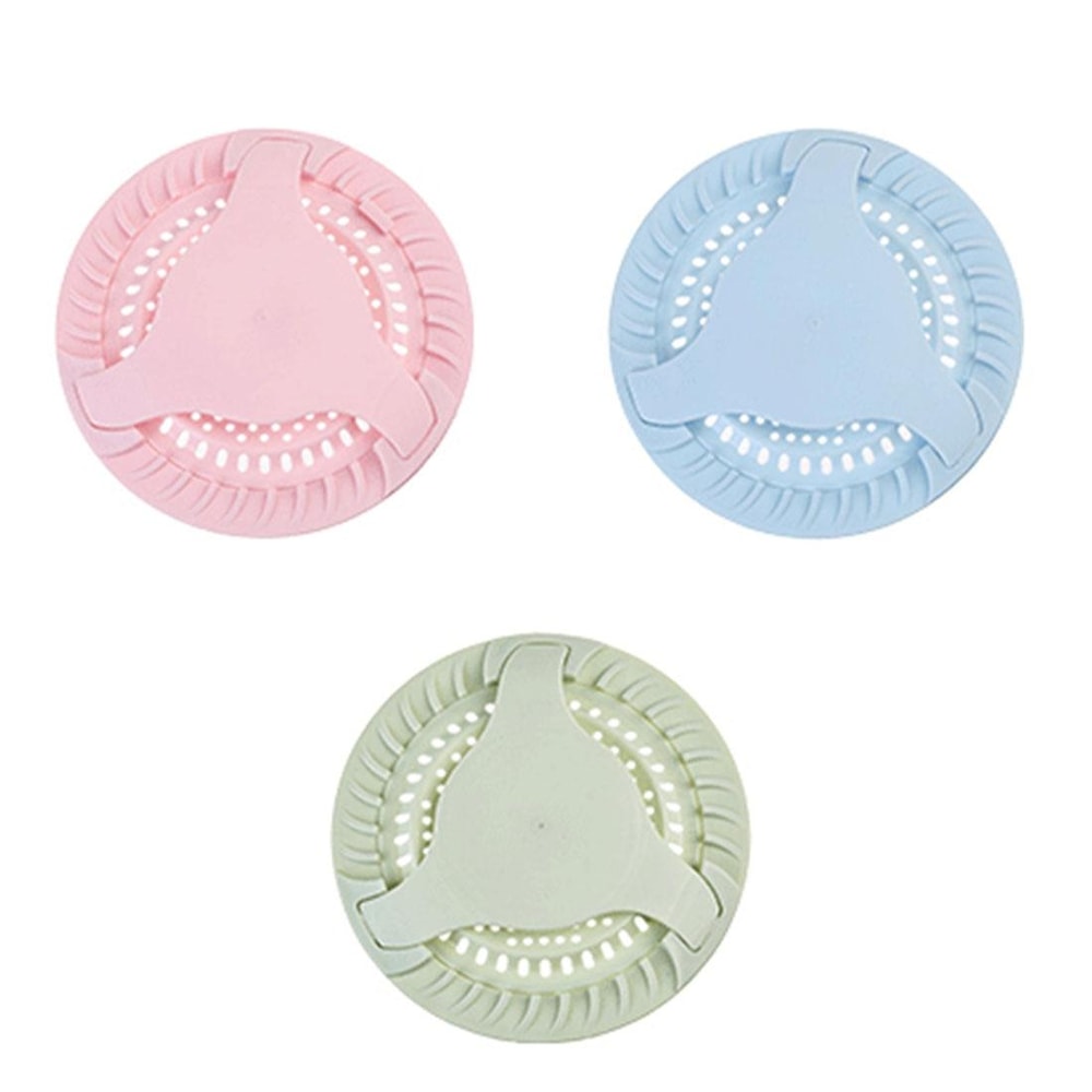 Silicone Sink Filter Floor Drain Cover for Shower Sewer Hair Catcher