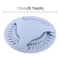 Silicone Sink Filter Floor Drain Cover for Shower Sewer Hair Catcher
