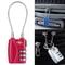 JASIT Heavy Duty TSA Approved Luggage Lock Durable Zinc Alloy 3 Digit Combination Padlock 0