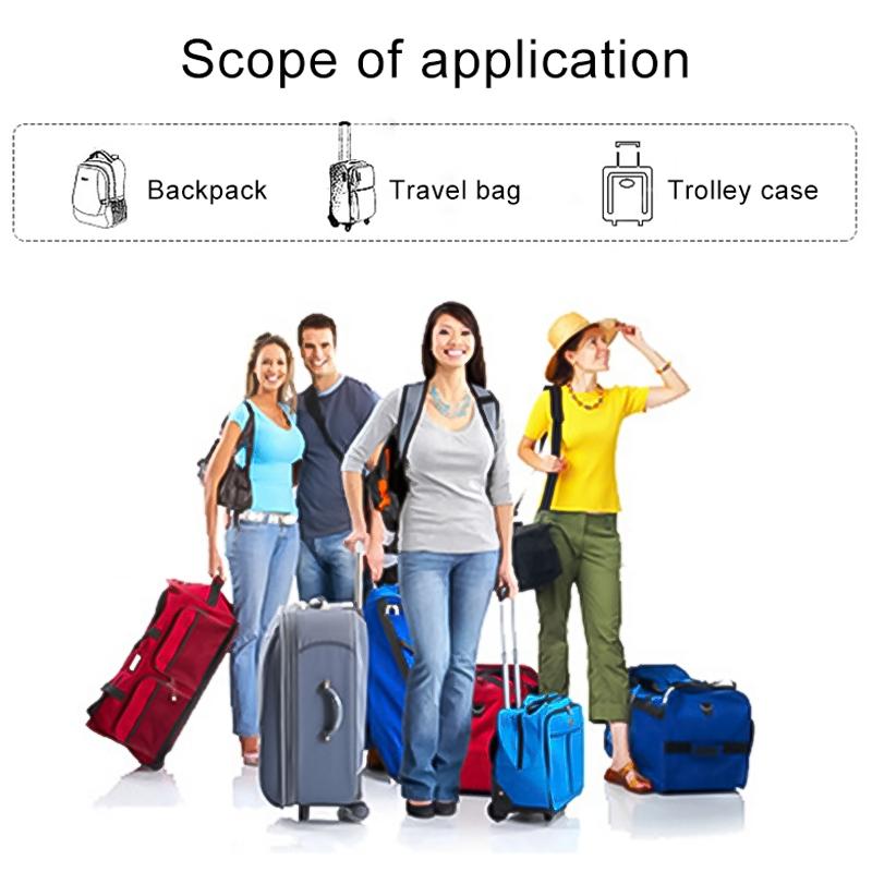 JASIT Heavy Duty TSA Approved Luggage Lock Durable Zinc Alloy 3 Digit Combination Padlock 2
