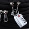 JASIT Heavy Duty TSA Approved Luggage Lock Durable Zinc Alloy 3 Digit Combination Padlock 4