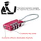 JASIT Heavy Duty TSA Approved Luggage Lock Durable Zinc Alloy 3 Digit Combination Padlock 8
