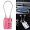 JASIT Heavy Duty TSA Approved Luggage Lock Durable Zinc Alloy 3 Digit Combination Padlock 13