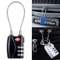 JASIT Heavy Duty TSA Approved Luggage Lock Durable Zinc Alloy 3 Digit Combination Padlock 12