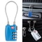 JASIT Heavy Duty TSA Approved Luggage Lock Durable Zinc Alloy 3 Digit Combination Padlock 14