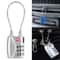 JASIT Heavy Duty TSA Approved Luggage Lock Durable Zinc Alloy 3 Digit Combination Padlock 17