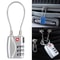 JASIT Heavy Duty TSA Approved Luggage Lock Durable Zinc Alloy 3 Digit Combination Padlock 17